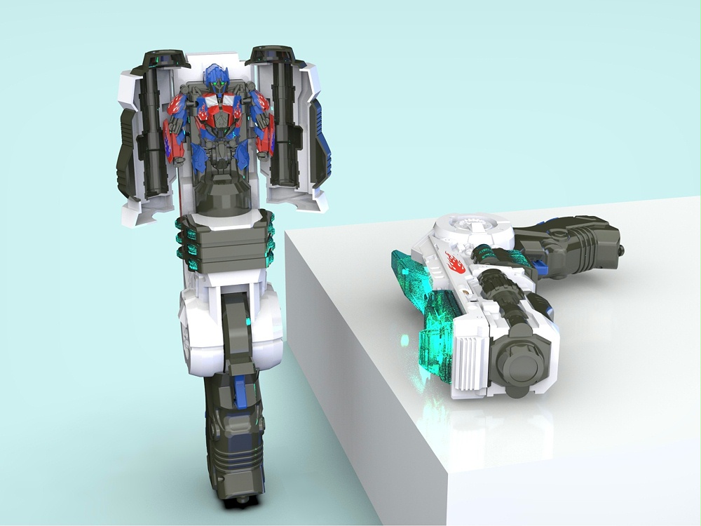 擎天柱变形枪玩具设计 擎天柱变形枪玩具设计