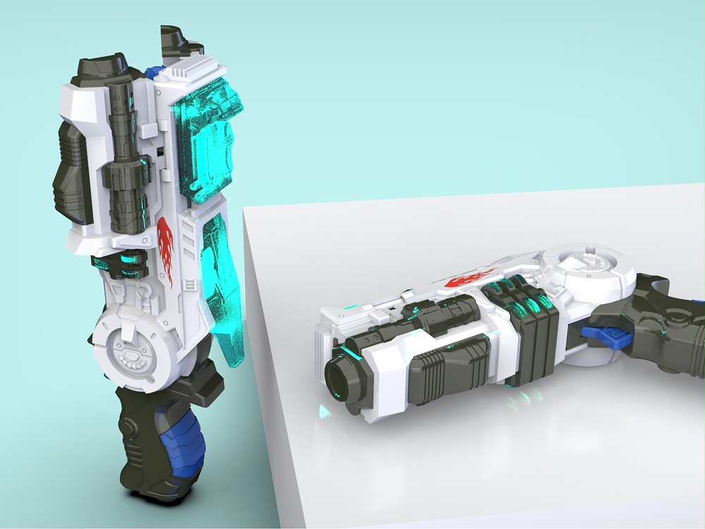 擎天柱变形枪玩具设计 擎天柱变形枪玩具设计